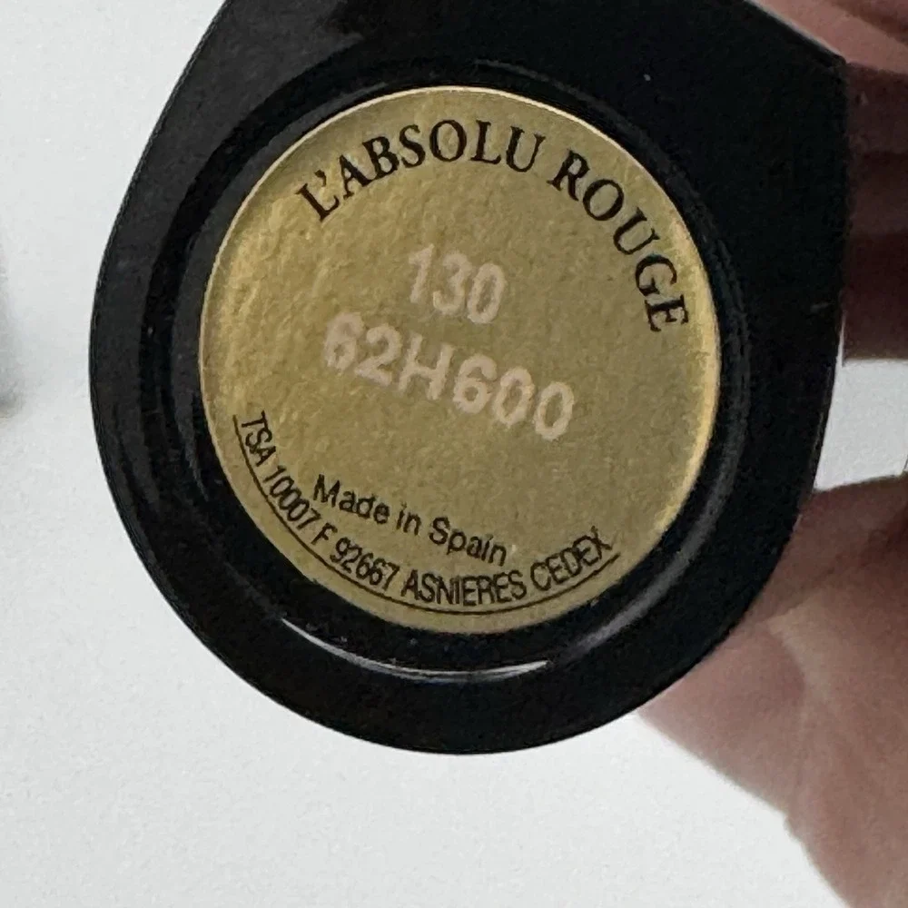 Lancome L'Absolu Rouge Replenishing Reshaping‎ Lipstick 130 Discontinued NIB